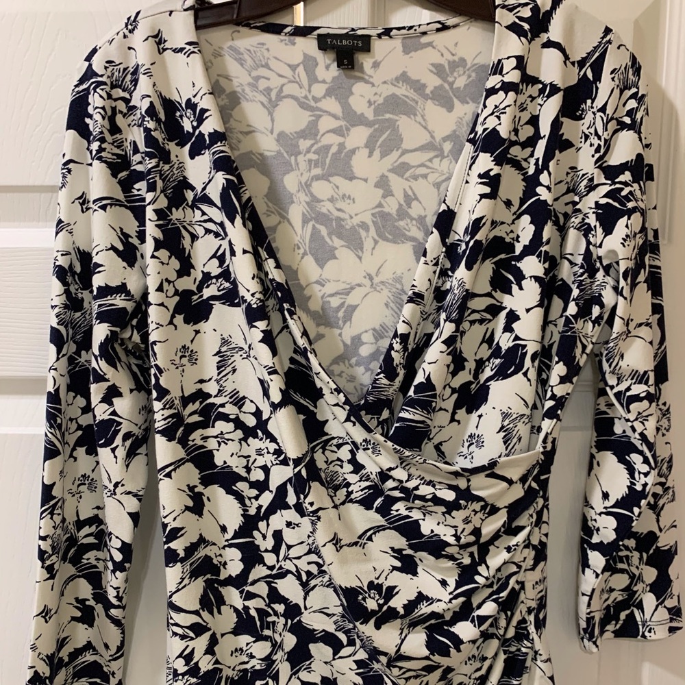 Wrap shirt with ruching detail
